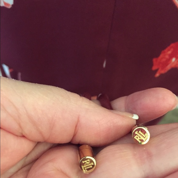 LAUREN RALPH LAUREN FLORAL PRINT BURGUNDY DRESS - Picture 4 of 8